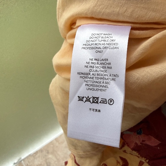 Othilia Carmela Maxi Dress Anthropologie Elastic Waist Long Sleeve Pockets L NWT - Picture 16 of 16